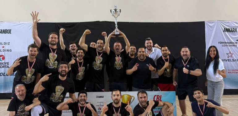 Yıldız Holding Basketbol Takımı Kurumlararası Basketbol Ligi’nde şampiyon oldu